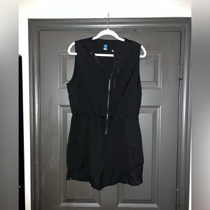 Old Navy Black Athleisure Romper